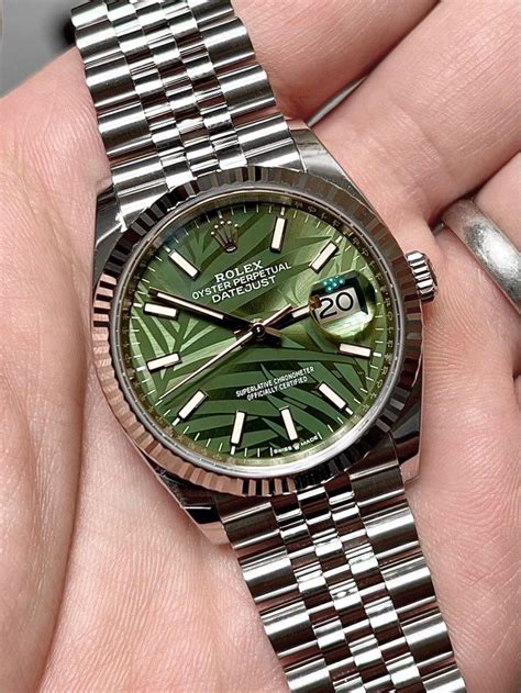 rolex palm tree dial